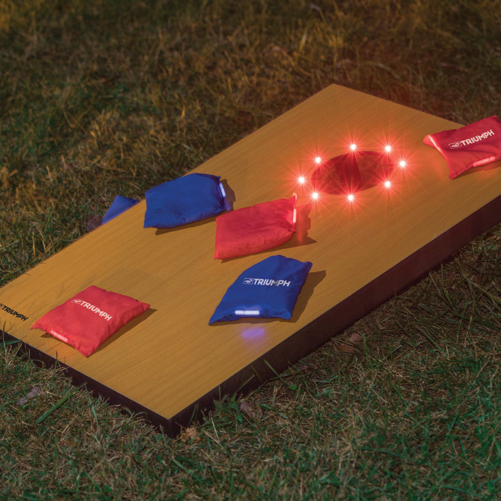 Led Cornhole LED Lighted Cornhole Set | Triumph | Escalade Sports