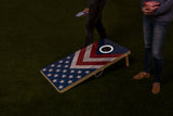 Triumph Patriotic LED 2x4 All-Wood Cornhole Set_3