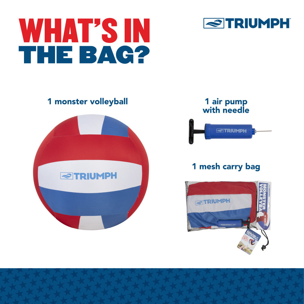 Patriotic Monster Volleyball