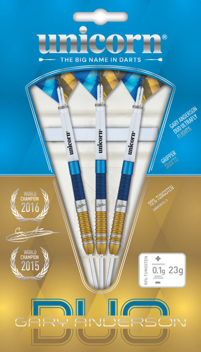 Gary Anderson Duo Steel Tip Dart Set | Escalade Sports