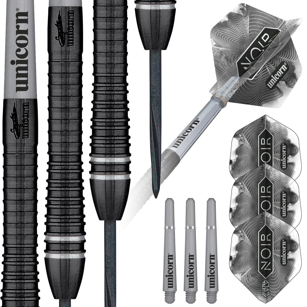Gary Anderson Phase 6 Noir Steel Tip Darts | Escalade Sports