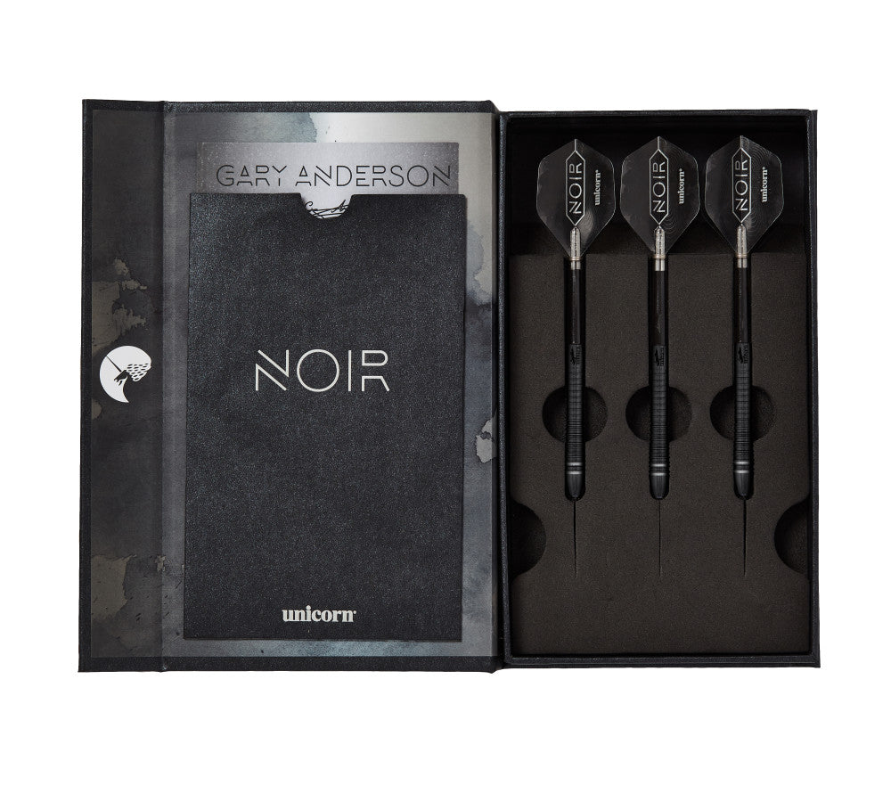 Gary Anderson Phase 6 Noir Steel Tip Darts | Escalade Sports