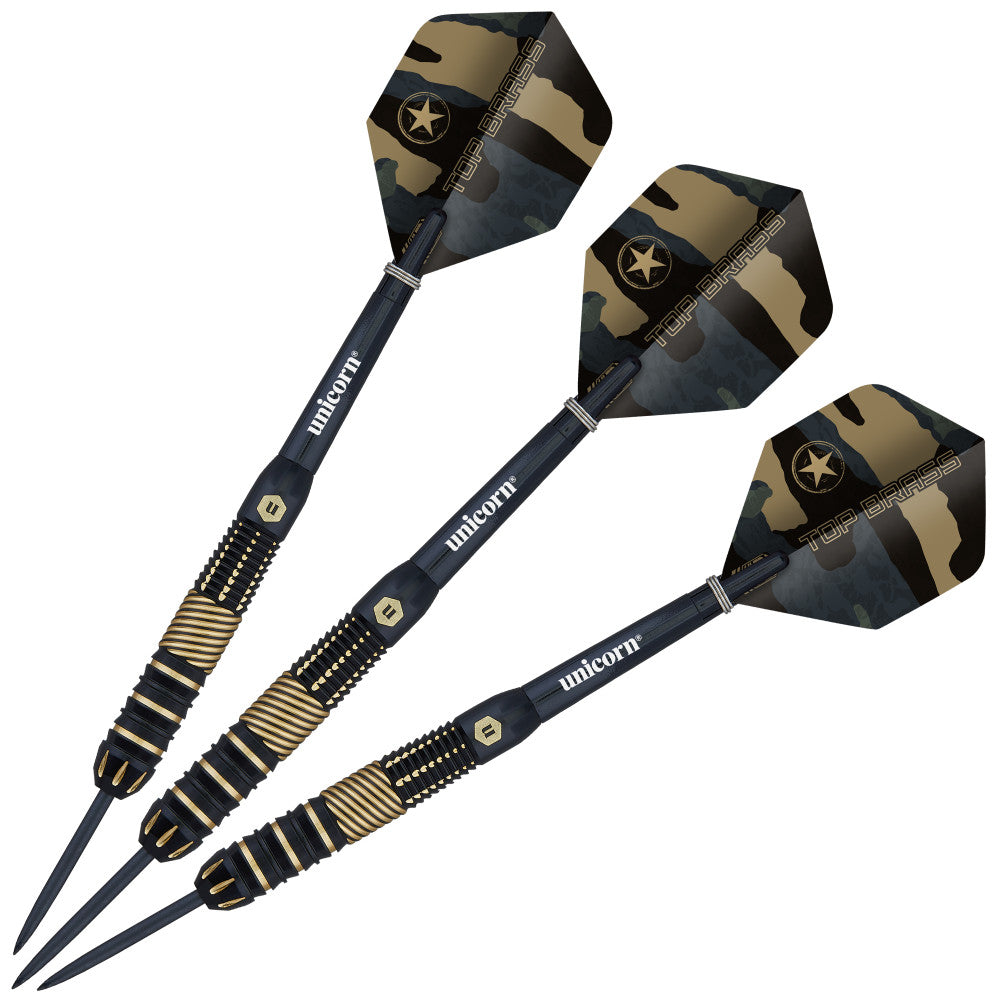 top gear dart Top Brass 2 Steel Tip Dart Set