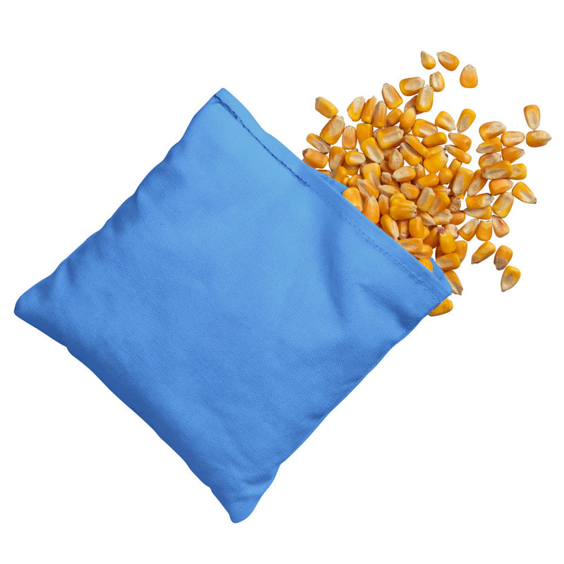 Victory Tailgate 4 Light Blue Solid Color Regulation Corn Filled Cornhole Bags_3