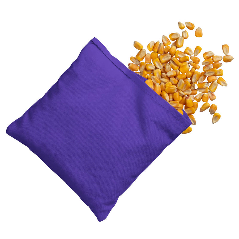 Victory Tailgate 4 Purple Solid Color Regulation Corn Filled Cornhole Bags_3