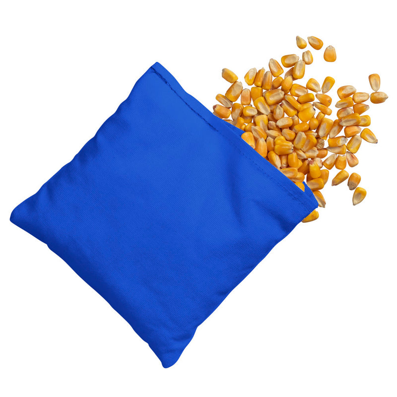 Victory Tailgate 4 Royal Blue Solid Color Regulation Corn Filled Cornhole Bags_3