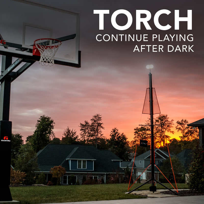 Goalrilla Torch - Gamemaker Torch - Inflatable Flood Light - Torch Continue Playing After Dark