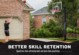 Silverback Basketball Yard Guard - Better Skill Retention - Spend Less Time retrieving Balls and More Time Practicing