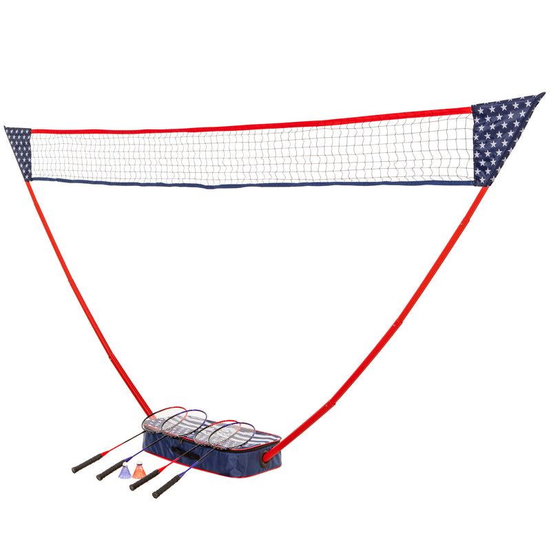Triumph Patriotic Portable Badminton Set