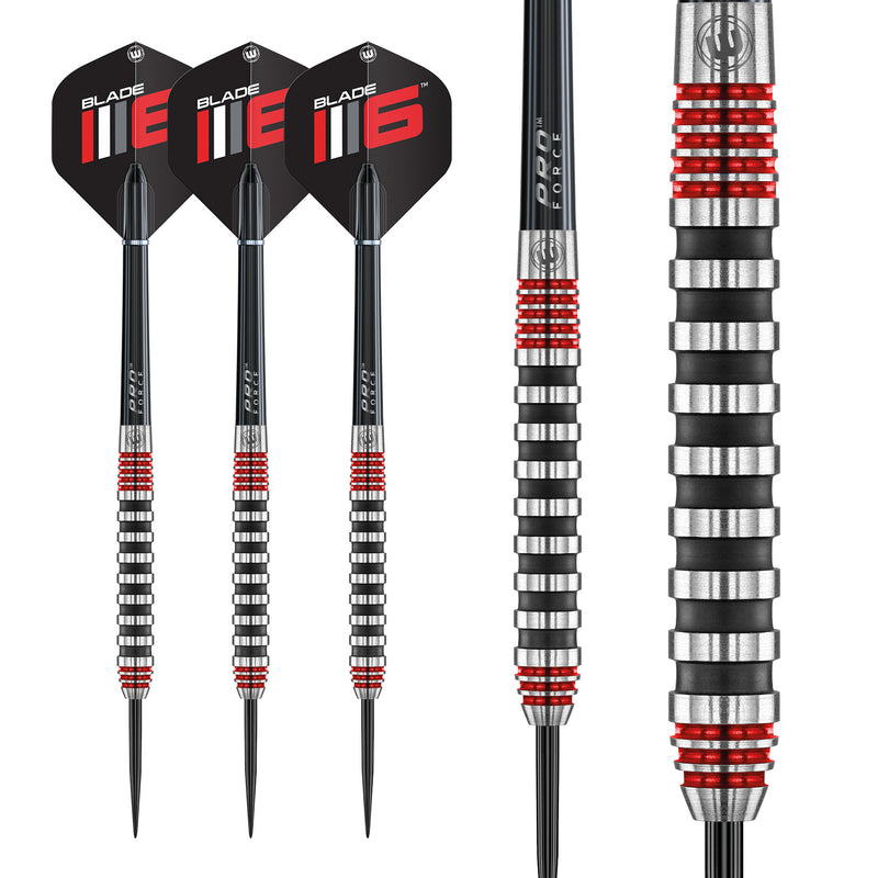 Advance 500 Series Red 22g Steel Tip Darts Set_5