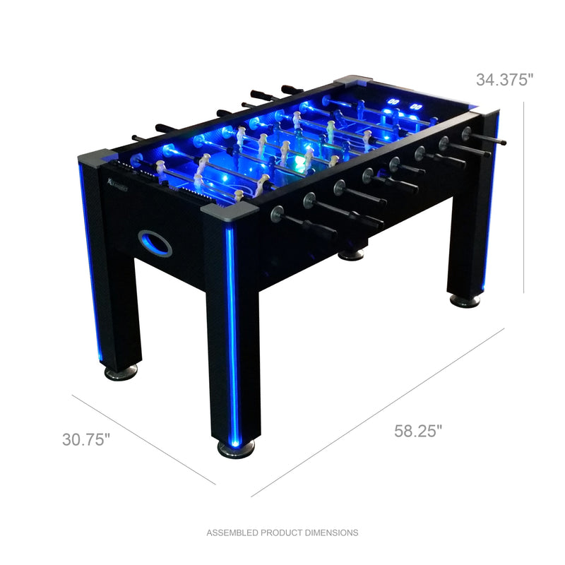 Atomic Azure Foosball LED Game Table _2