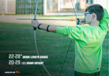 Bear Archery Titan Youth Bow Set - Youth Recurve Bow - 22-28" Draw Length Range - 20-29 Lbs. Draw Weight