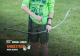 Bear Archery Titan Youth Bow Set - Youth Recurve Bow - 60" Overall Length - Ambidextrous Youth Bow
