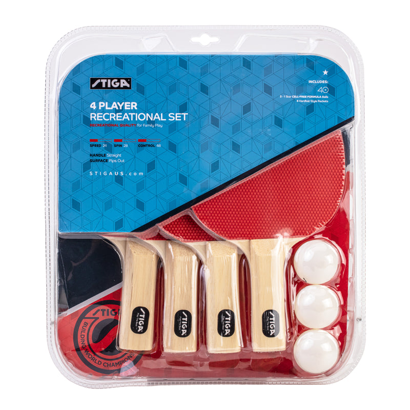 Classic 4 Player Table Tennis Racket Set_12
