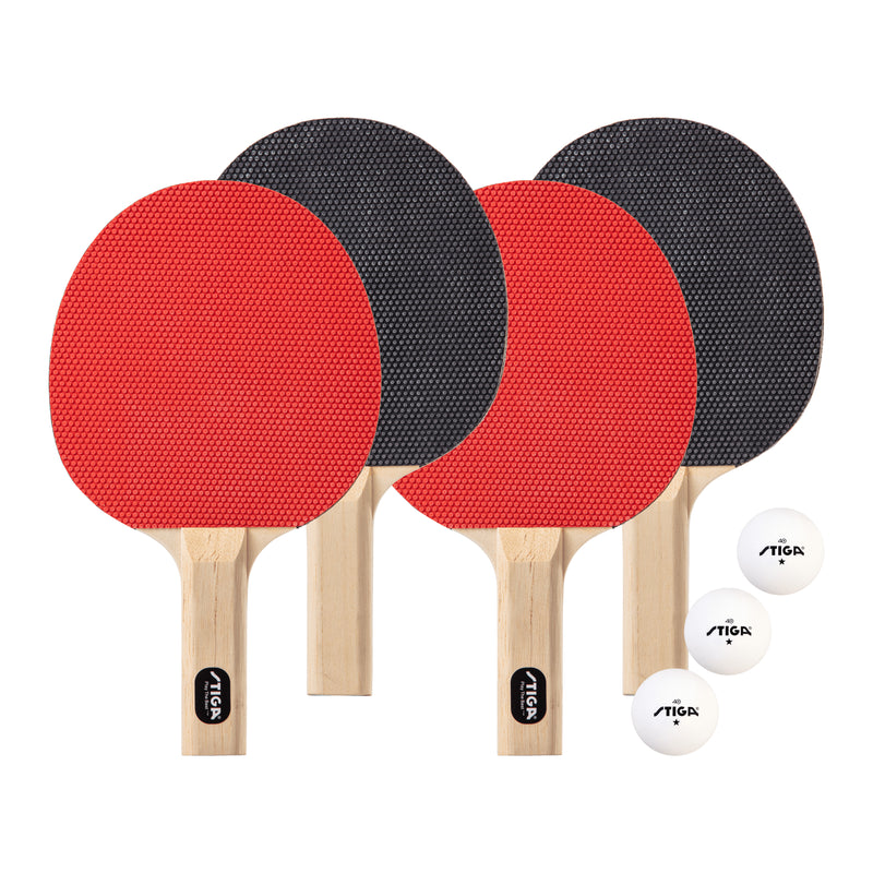 Classic 4 Player Table Tennis Racket Set_1