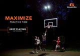 Goalrilla LED Basketball Hoop Light - Maximize Practice Time - Keep Playing After Dark