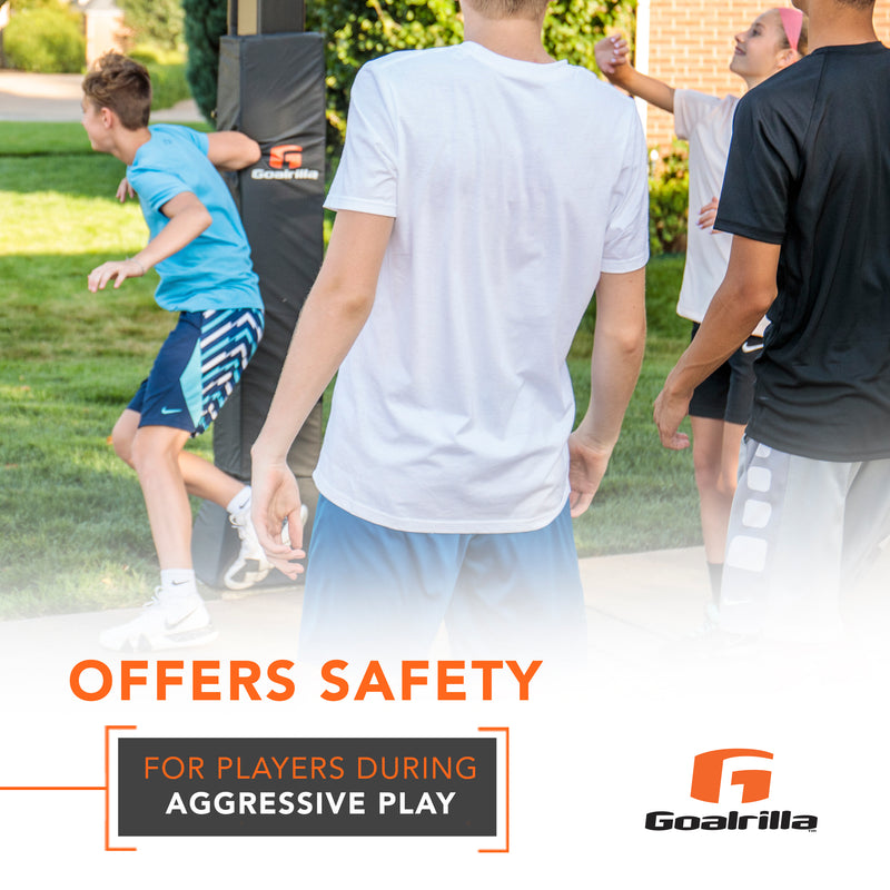 Goalrilla Universal Pole Pad - Basketball Pole Pad - Offers Safety for Players During Aggressive Play