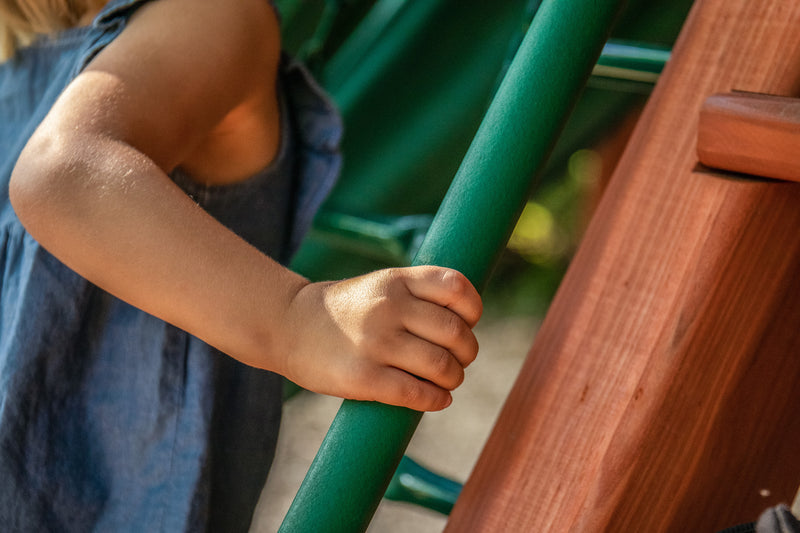 Jack and June 62" Safety Handrail - Green - Playset Safety Handle