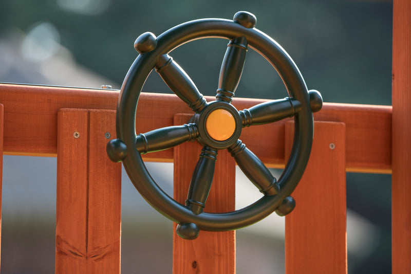 Jack and June Playground Ship Wheel - Ship Wheel Playset Attachment