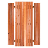 Jack and June Rectangular Cedar Picnic Table_11