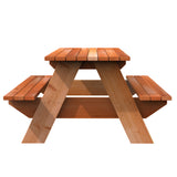Jack and June Rectangular Cedar Picnic Table_12
