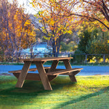Jack and June Rectangular Cedar Picnic Table_9