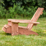 Jack and June Redwood Adult Adirondack Chair