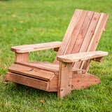 Jack and June Redwood Adult Adirondack Chair