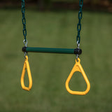Jack and June Ring Trapeze Bar and Swing Playset Attachment 