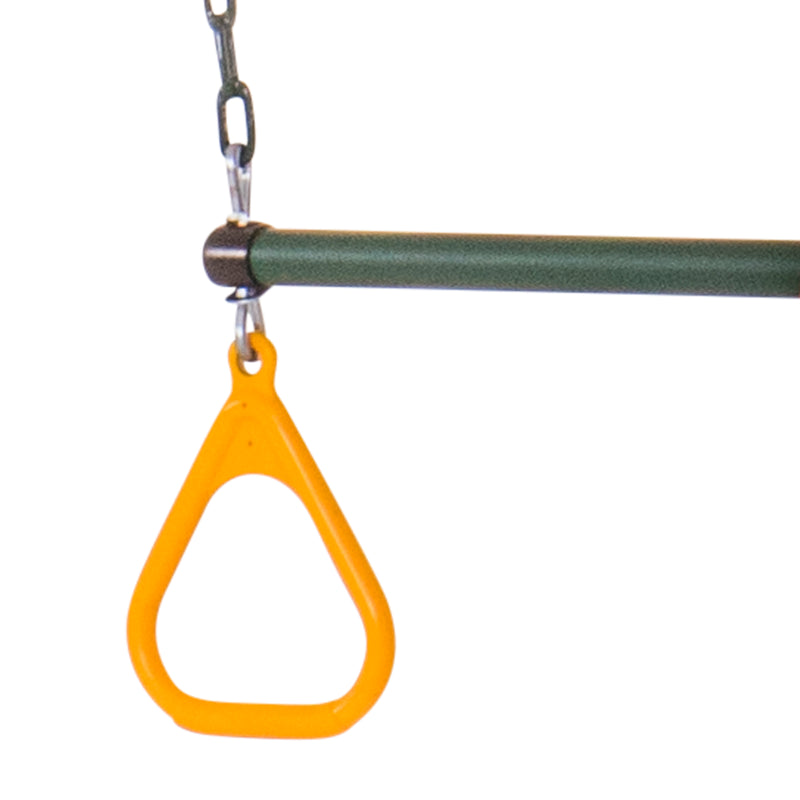 Jack and June Ring Trapeze Bar and Swing Playset Attachment 