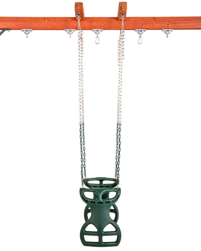 Jack and June Two Seater Glider Swing - Green_15