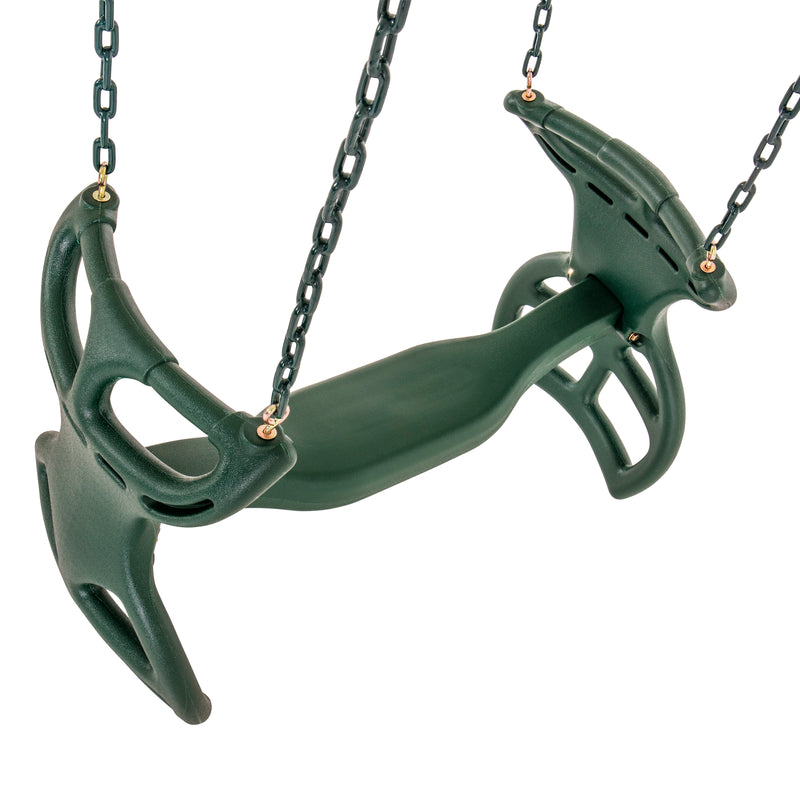 Two seat glider swing online