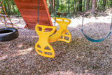 Jack and June Two Seater Glider Swing - Yellow_2