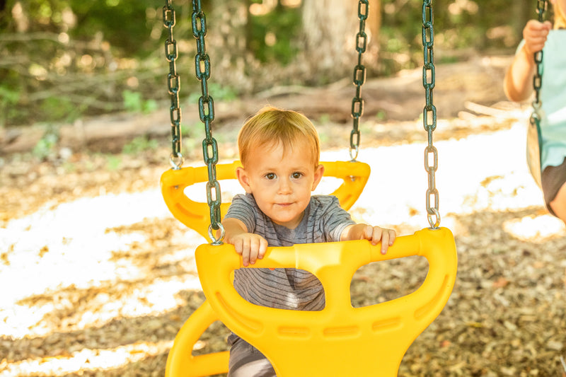 Two seat glider swing on sale