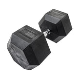 Lifeline Hex Rubber Dumbbell - Varying Weights_2
