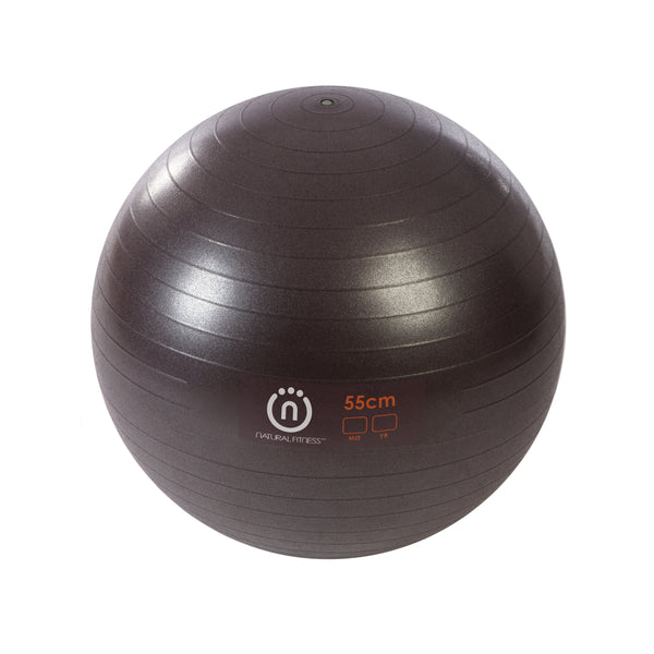 Natural Fitness PRO Burst Resistant Exercise Ball- 55cm_1