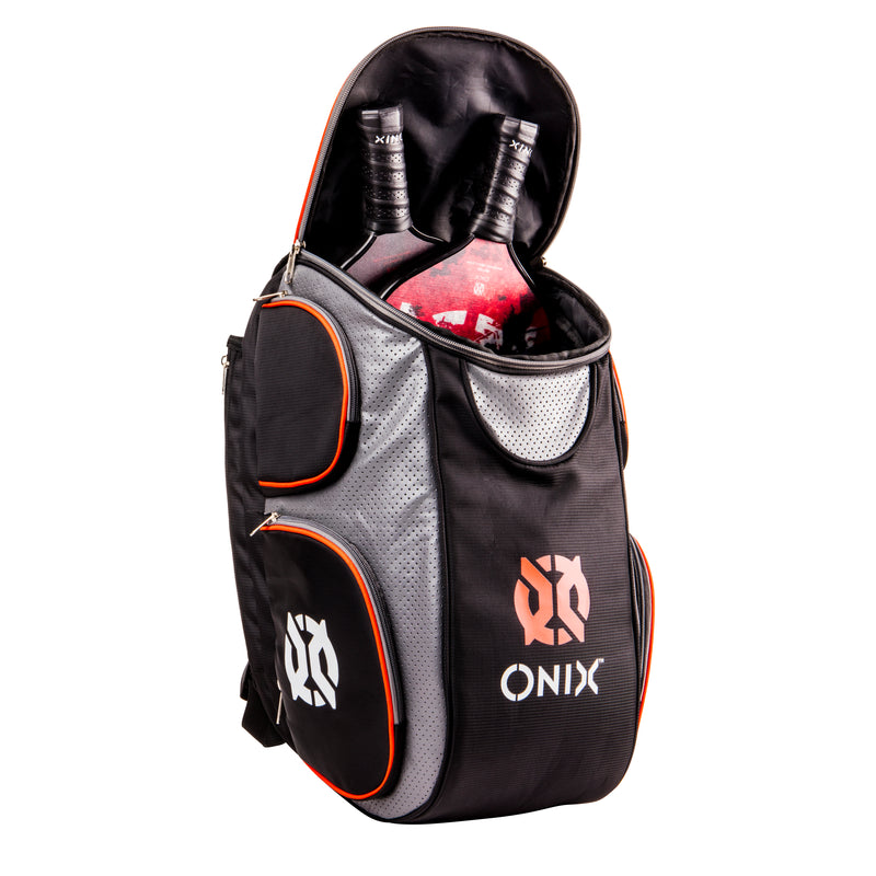 ONIX Pickleball Backpack - Orange and Black Pickleball Bag