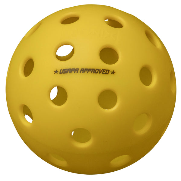 ONIX Fuse G2 Outdoor Yellow Pickleball Balls(3 Pack)