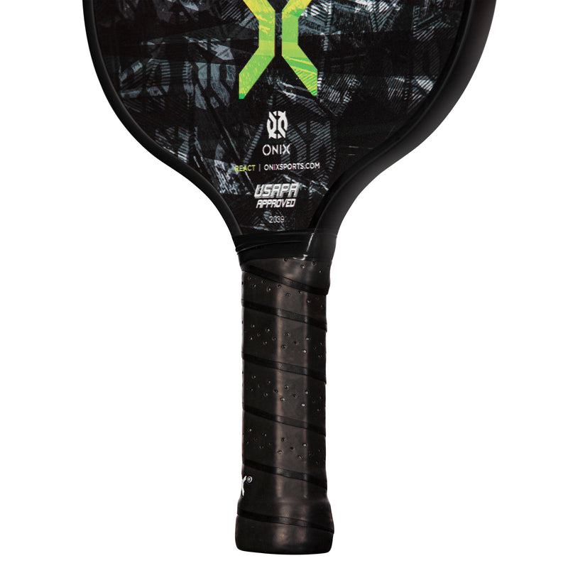 ONIX Graphite React Pickleball Paddle - Black