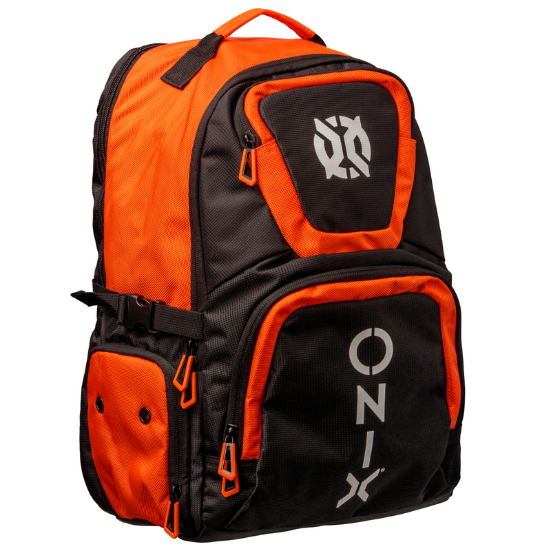 ONIX Pro Team Backpack — Orange/Black - Pickleball Accessories