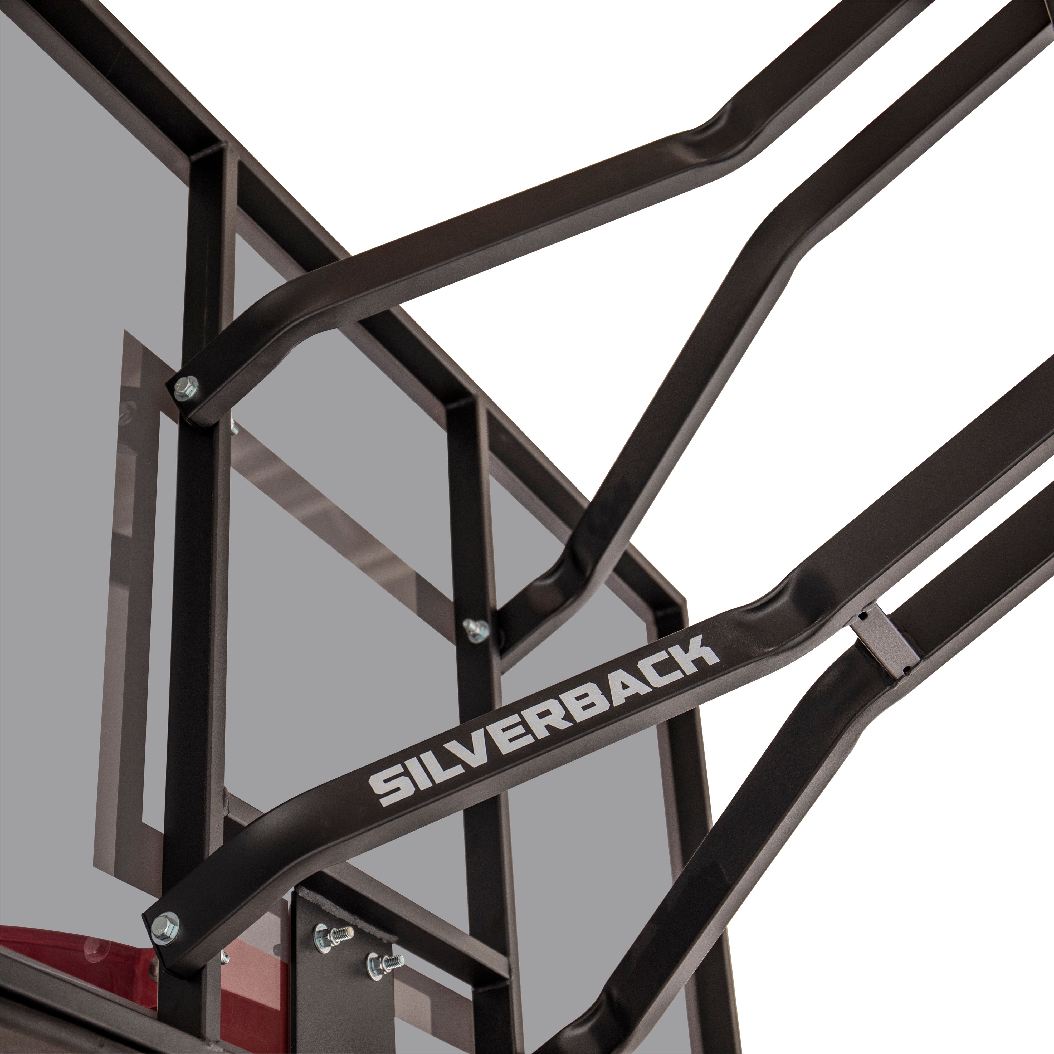 SB60 Ghost InGround Basketball Hoop Escalade Sports