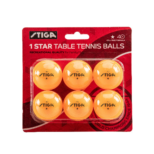 STIGA 1-Star Orange Balls (6-pack)_3