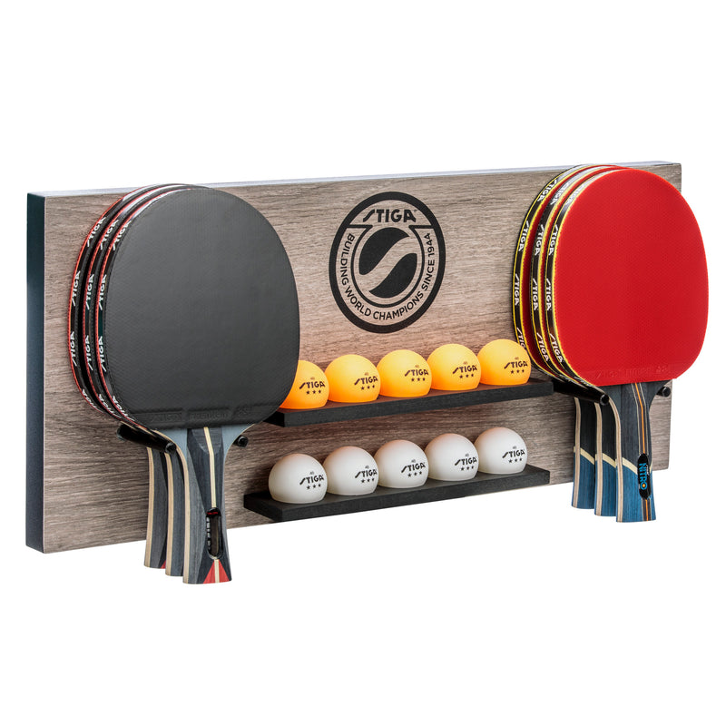 Ping Pong Table Tennis Trainer Portable Set Accessories with 2