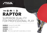 STIGA Raptor Table Tennis Racket_7