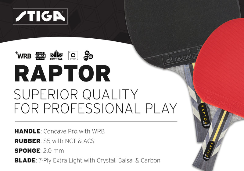 STIGA Pro Carbon Ping Pong Paddle