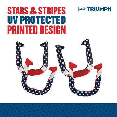 Triumph Patriotic Forged Horseshoes_5