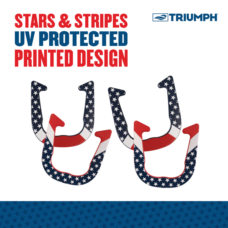 Triumph Patriotic Forged Horseshoes_5
